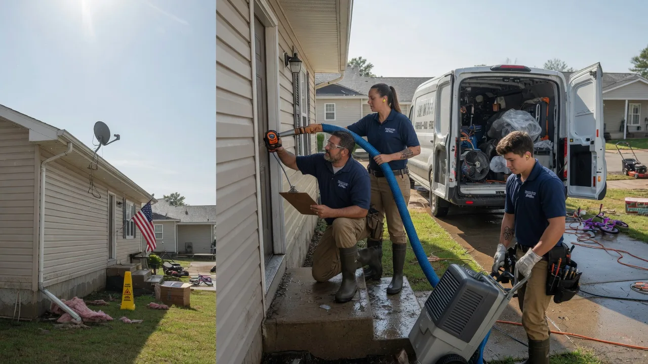 Ceiling Water Damage Restoration in Rosedale, MS near me